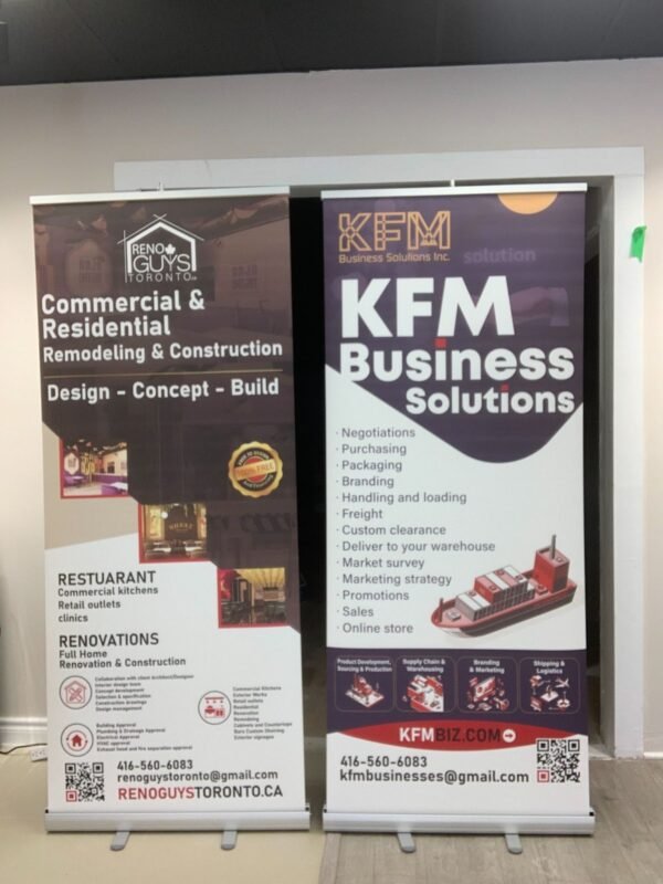 Roll up Stand Slim Base